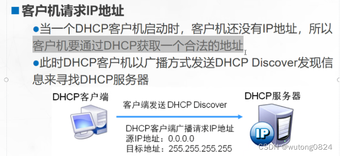 DHCP客户端名称dhcp客户端不能从dhcp服务器获得